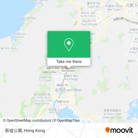 新墟公園 map