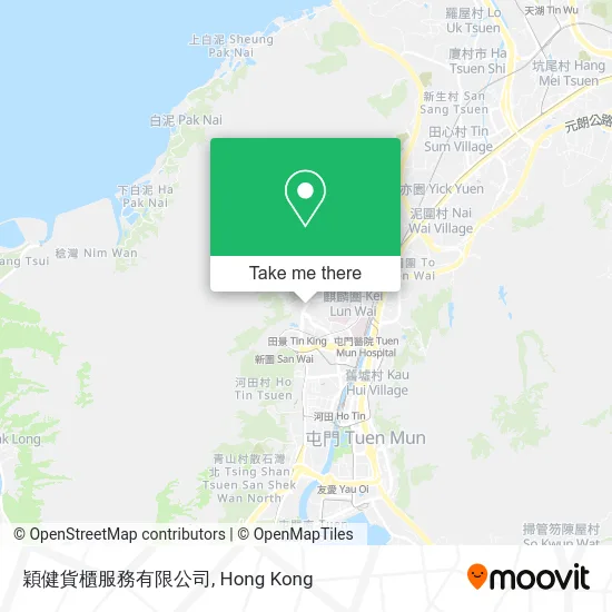 穎健貨櫃服務有限公司 map