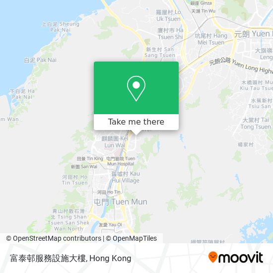 富泰邨服務設施大樓 map