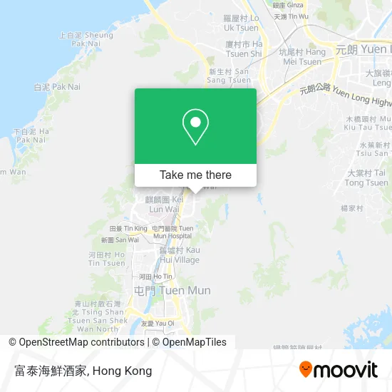 富泰海鮮酒家地圖