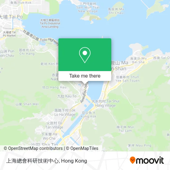 上海總會科研技術中心地圖