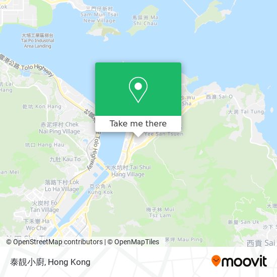 泰靚小廚 map