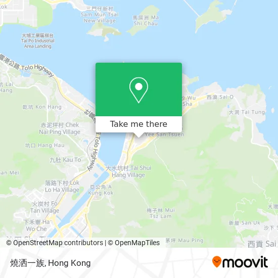 燒洒一族地圖