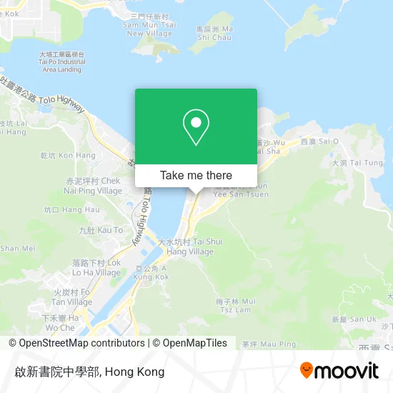 啟新書院中學部地圖