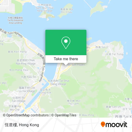 恆星樓 map