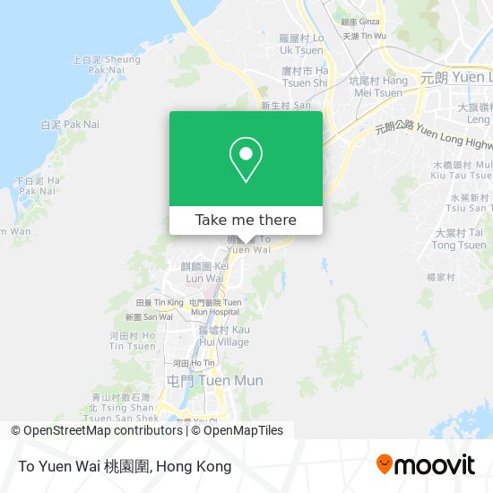 To Yuen Wai 桃園圍 map
