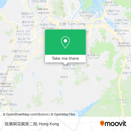 龍騰閣花園第二期 map