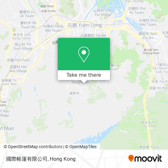 國際帳篷有限公司 map