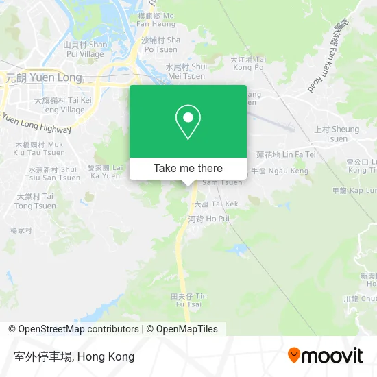 室外停車場 map