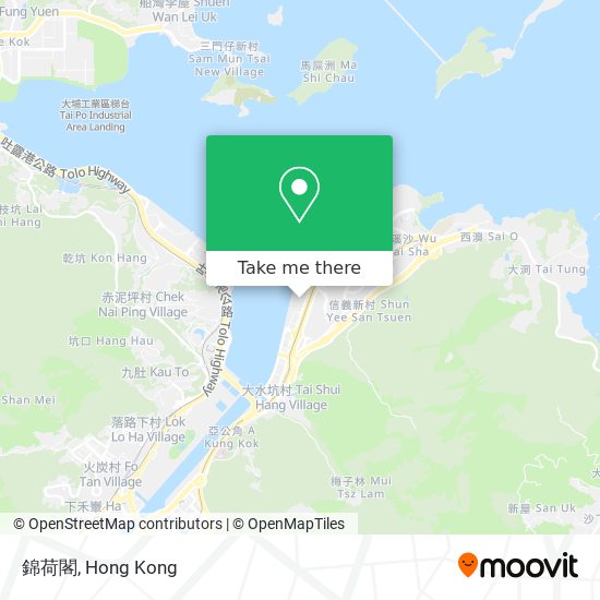 錦荷閣 map