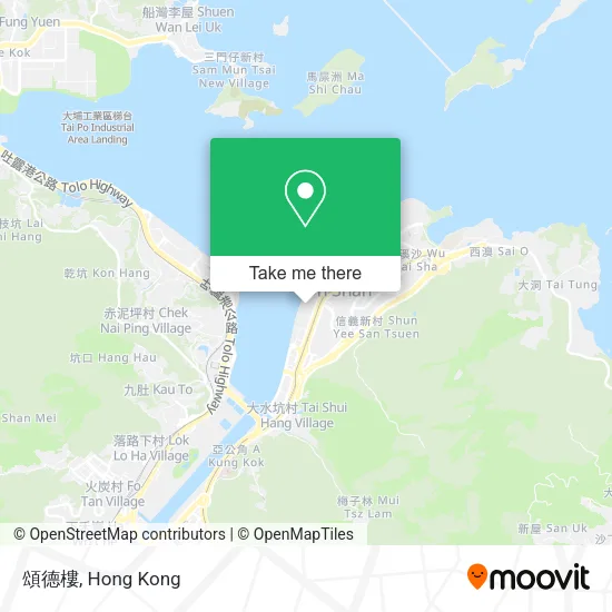頌德樓地圖