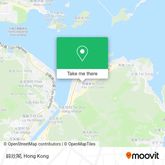 錦欣閣 map