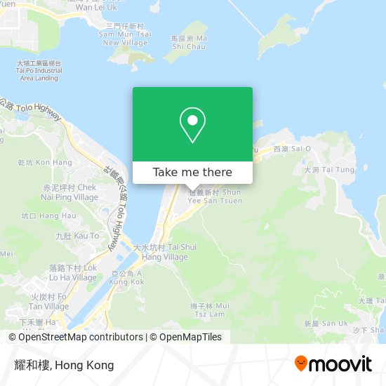 耀和樓 map