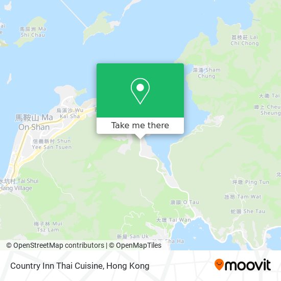 Country Inn Thai Cuisine map