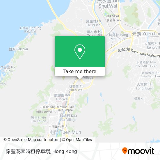 豫豐花園時租停車場地圖
