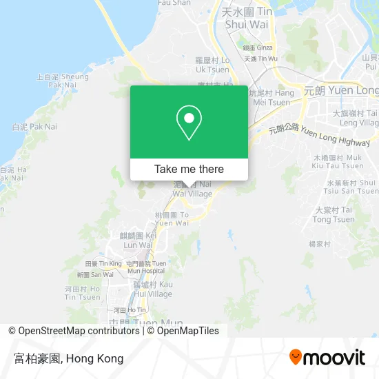 富柏豪園 map