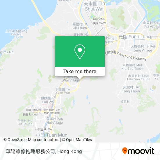 華達維修拖運服務公司 map