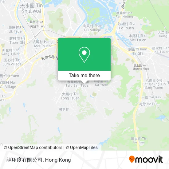 龍翔度有限公司地圖