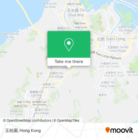 玉桂園地圖