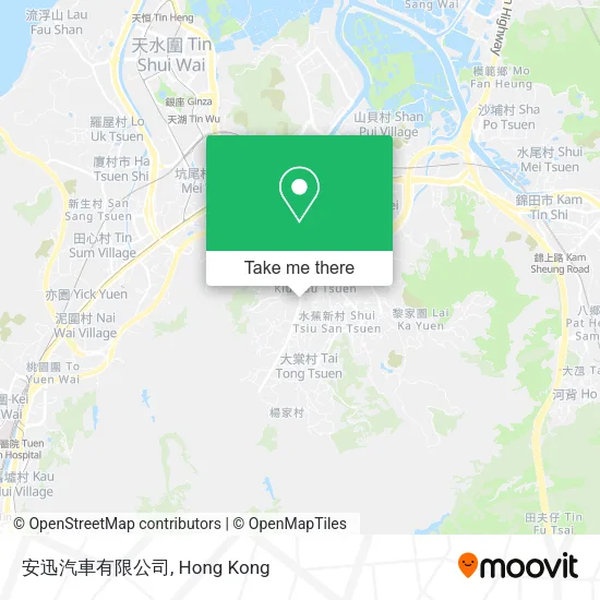 安迅汽車有限公司地圖