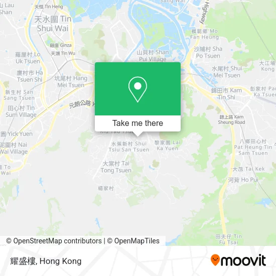 耀盛樓地圖