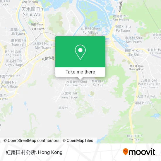 紅棗田村公所 map