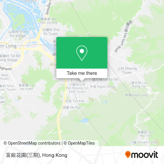 富銀花園(三期)地圖