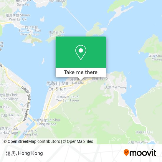 湯房地圖