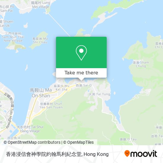 香港浸信會神學院約翰馬利紀念堂 map
