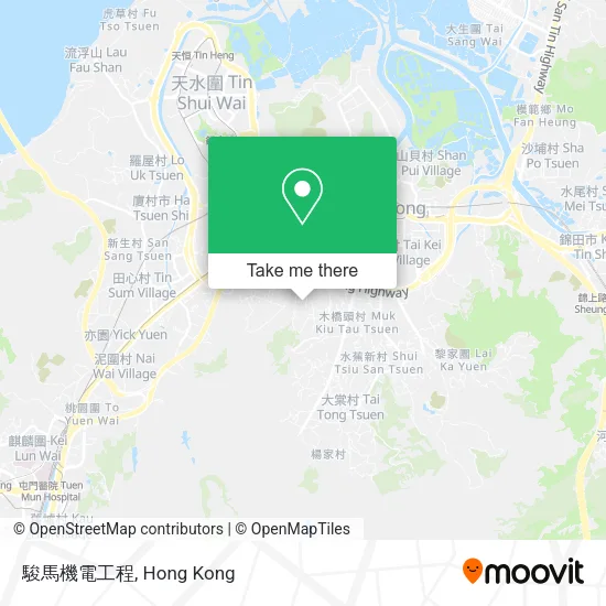駿馬機電工程地圖