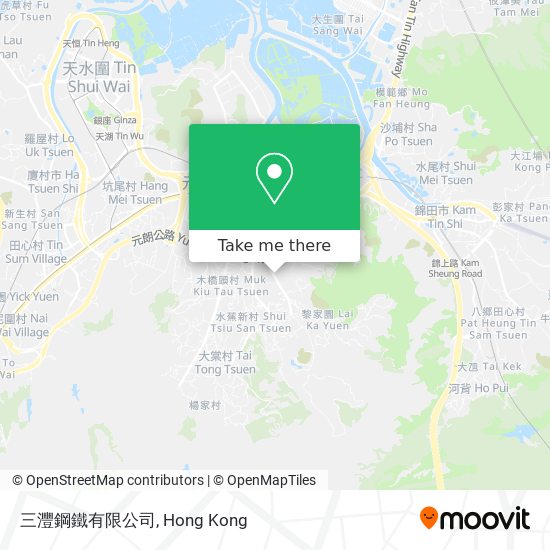 三灃鋼鐵有限公司 map