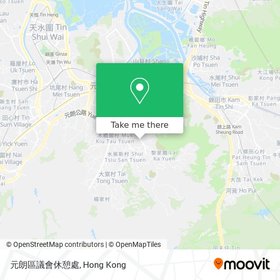 元朗區議會休憩處 map