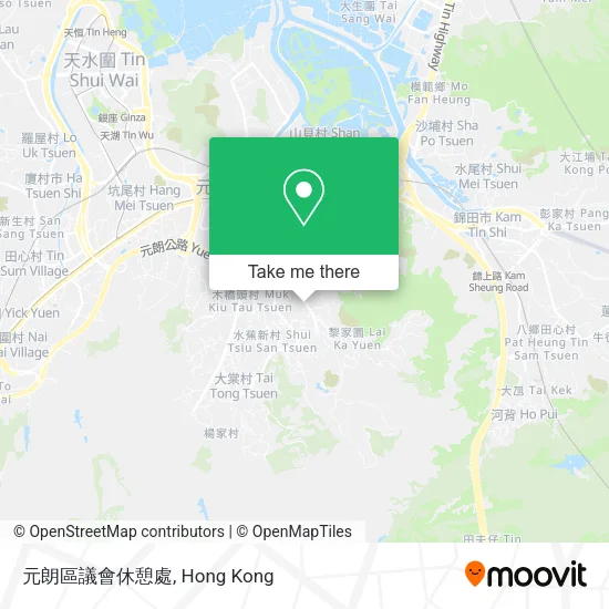 元朗區議會休憩處 map