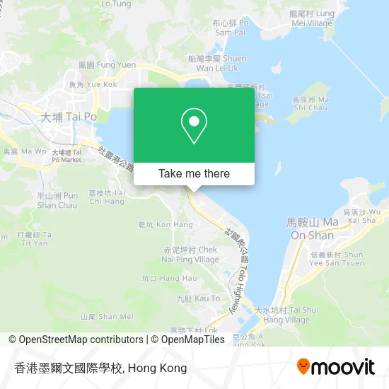 香港墨爾文國際學校 map