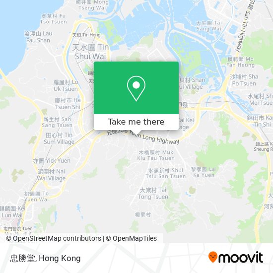 忠勝堂地圖