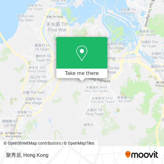 聚秀居 map