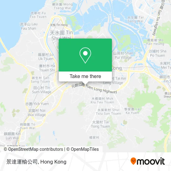 景達運輸公司 map