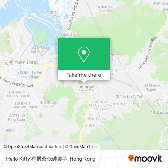 Hello Kitty 有機薈低碳農莊 map
