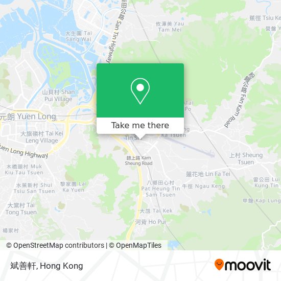 斌善軒 map