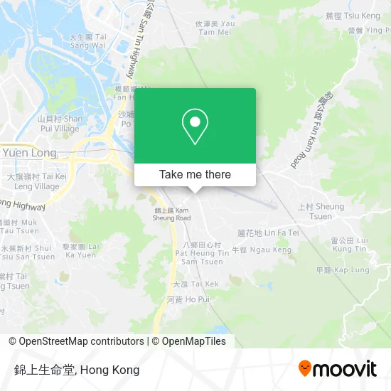 錦上生命堂 map