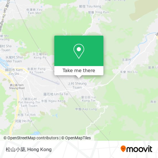 松山小築 map