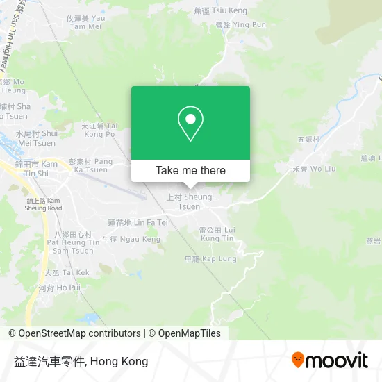 益達汽車零件 map