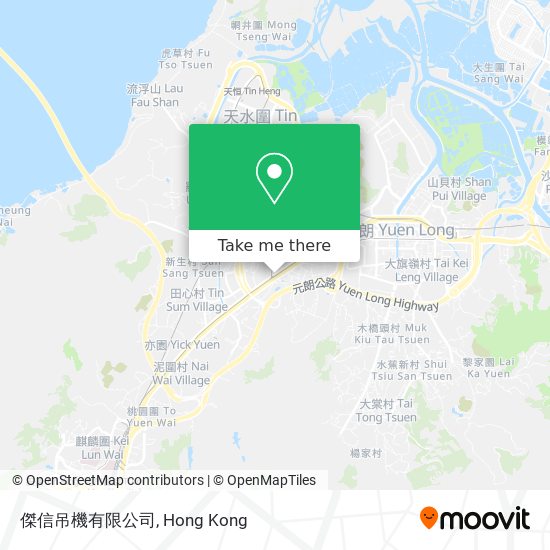 傑信吊機有限公司 map