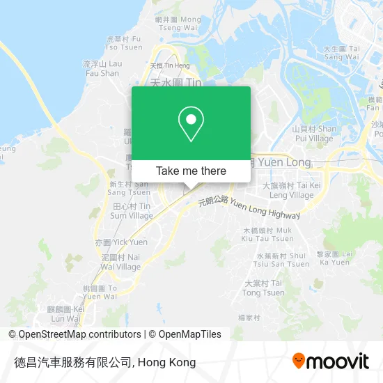 德昌汽車服務有限公司 map