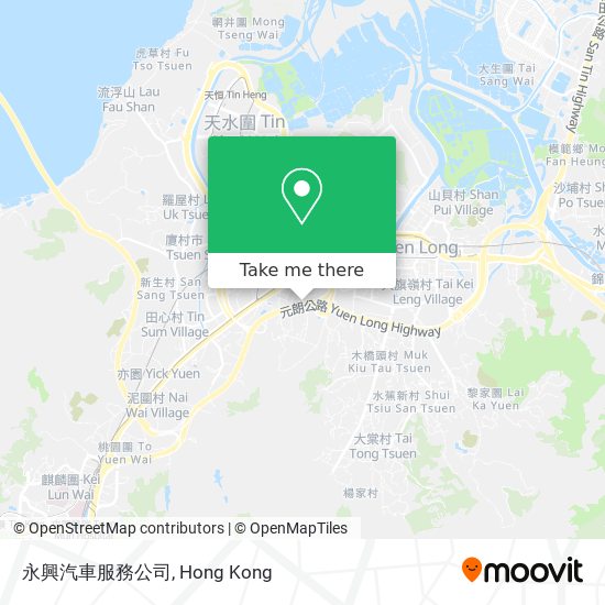 永興汽車服務公司 map