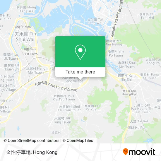 金怡停車場地圖