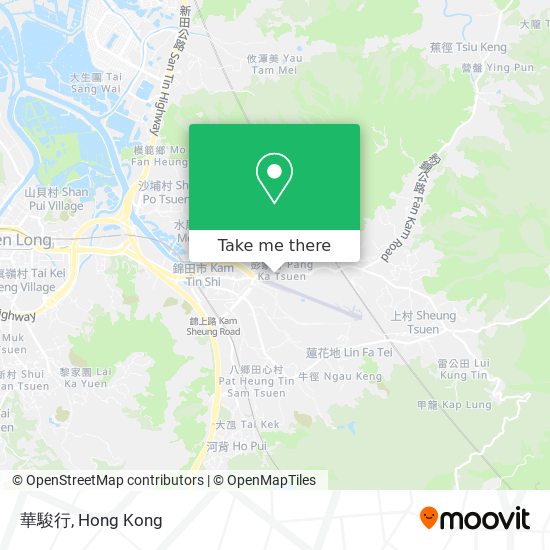 華駿行 map