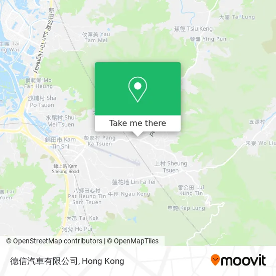 德信汽車有限公司地圖