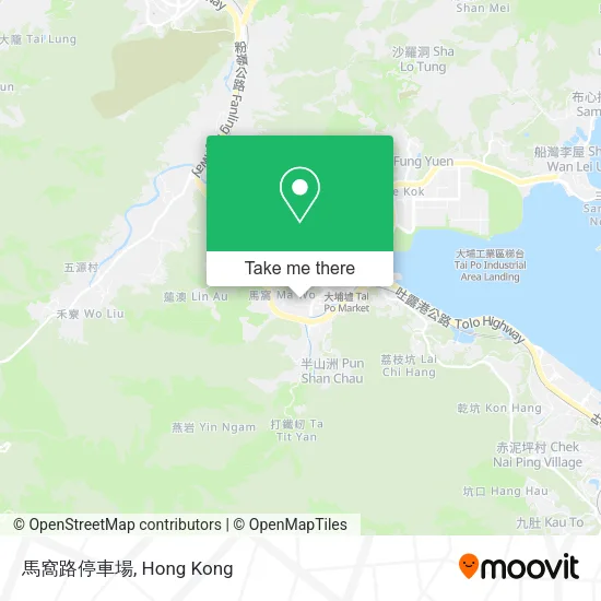 馬窩路停車場 map