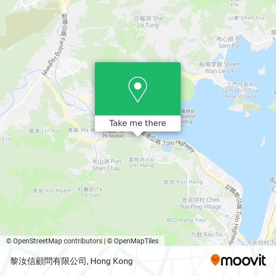 黎汝信顧問有限公司地圖